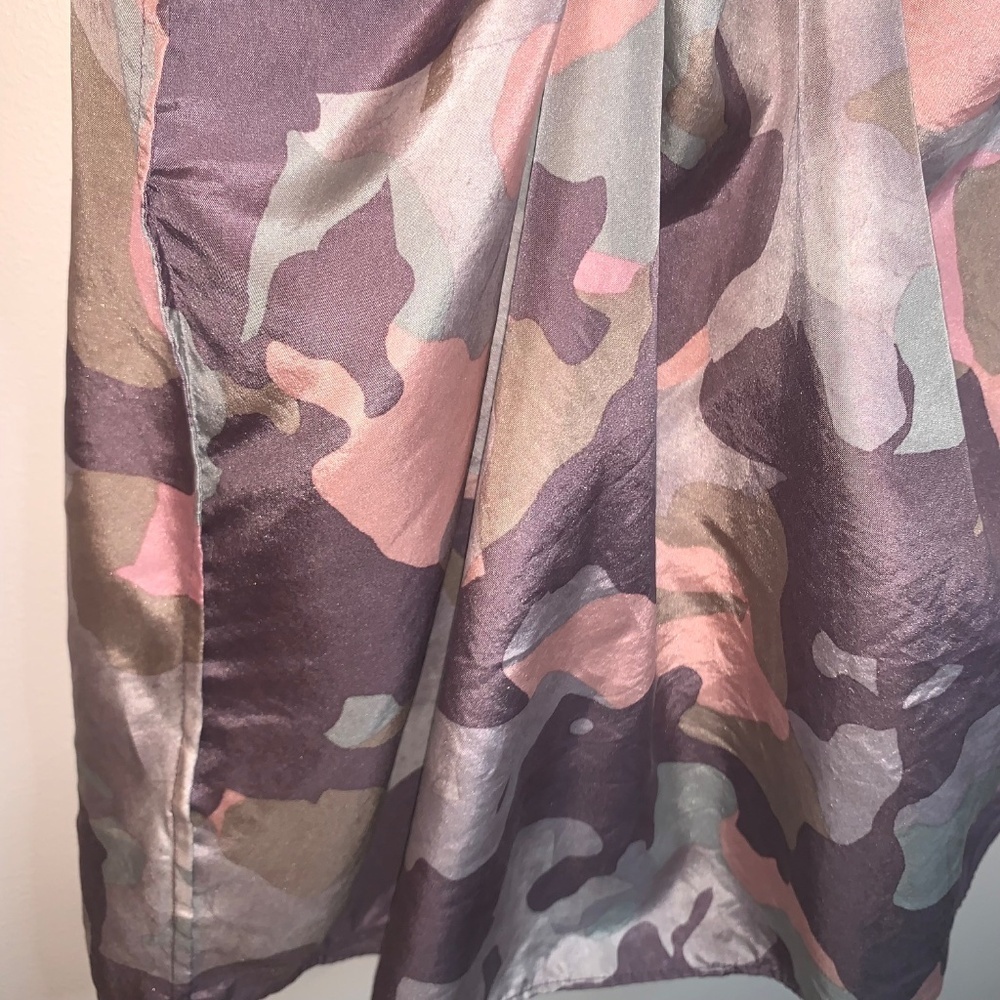 Banana Republic Sleeveless Ruffle Silk Top XL - Picture 7 of 8